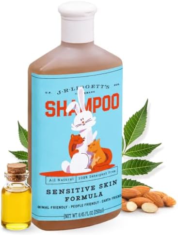 J.R.LIGGETT'S Liquid Small Animal Shampoo for Sensitive Skin 8.45 fl oz