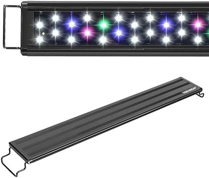 AQUANEAT LED Aquarium Light Full Spectrum 12 Inch Fish Tank Light Fresh Water