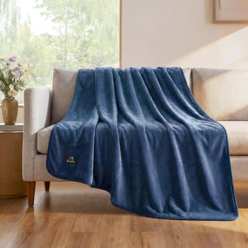 Luciphia Waterproof Pet Blanket, Washable Reversible Sherpa Fleece Throw