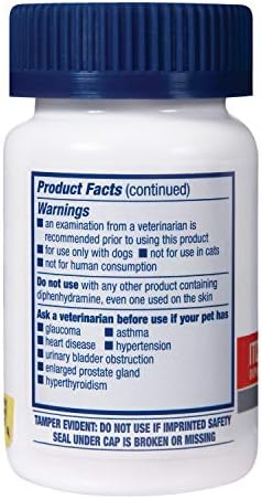 Pro-Sense Allergy Tablets for Dogs, 100 Count, Case of 24