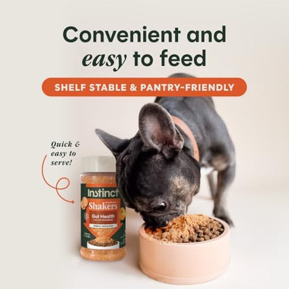Instinct Freeze Dried Shakers, Dog Food Topper, Gut Health, 5.5 oz.