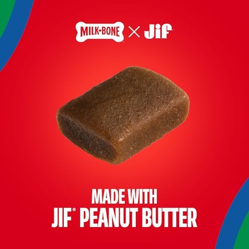 Milk-Bone Soft & Chewy Peanut Buttery Bites, 11.8 Oz. Bag