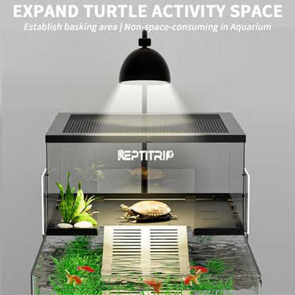 Stainless Steel Turtle Basking Platform, for 18‑20 Inch Wide Aquariums, XL