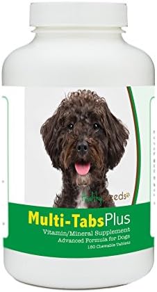 Healthy Breeds Schnoodle Multi-Tabs Plus Chewable Tablets 180 Count