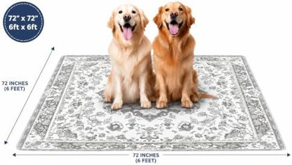 PUPIBOO Washable Pee Pads for Dogs & Cats - Super Absorbent Reusable Puppy Training