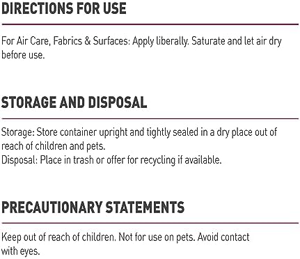 Nature's Miracle Air Care Spray for Air, Fabric & Surface, Aloe Rain, 24 oz