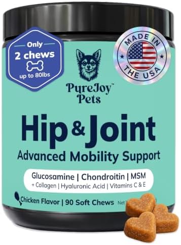 Advanced Dog Hip and Joint Supplement, 90 Soft Chews