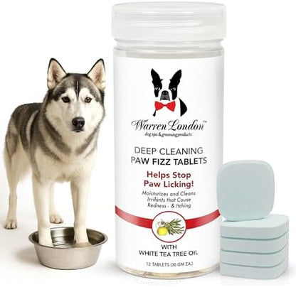 Warren London Pawdicure Gift Box for Dogs, 8-Piece Paw Spa Kit