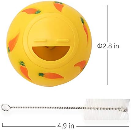 Niteangel Small Animal Treat Ball: Adjustable Treat Dispenser