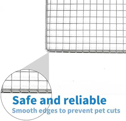 PODOO Rabbit Litter Box – Training Potty Tray for Guinea Pig & Small Pets · Spacious Grid Pan with Low Entrance, Easy-Clean & Odor-Resistant—Helps Keep a Clean Cage and Reduce Mess