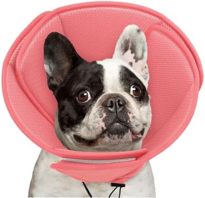Queenmore Soft Dog Cone Collar, Adjustable Comfy Dog Cone After Surgery