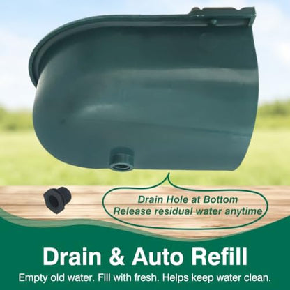 2 Set Automatic Water Bowl, Livestock Waterer for Cattle Dog Goat Sheep