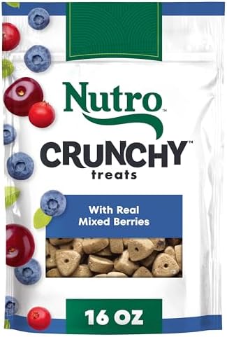Nutro Crunchy Dog Treats with Real Mixed Berries, 16 oz