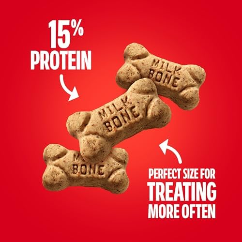Milk-Bone Mini’s Original Biscuits, Mini Dog Treats, 6 Boxes
