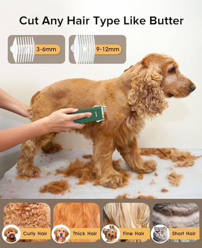 Pet Clippers for Dog Hair Grooming Low Noise Cat Shaver