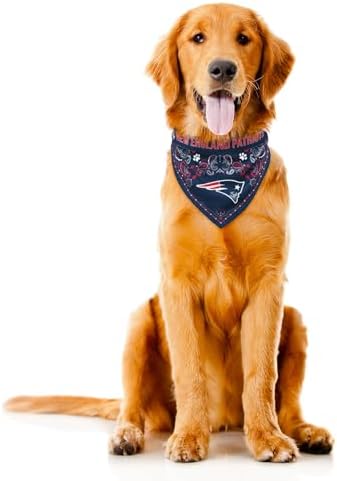 Littlearth NFL Reversible Pet Bandana - Officially Licensed Teams, Sizes XS to XL