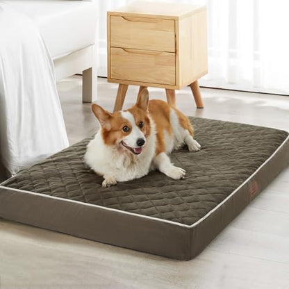 WNPETHOME Orthopedic Waterproof Large Sized Senior Dogs Bed for Comfy Sleep
