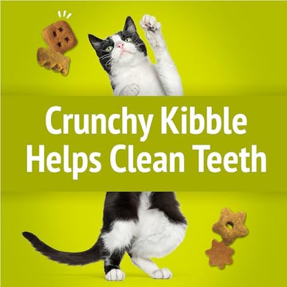 Friskies Purina Party Mix Morning Munch Crunch Cat Treats - 2.1 oz. Pouches,(Pack of 20)