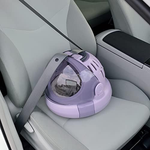 Richell Space Capsule Pet Carrier & Bed, Travel Carrier for Small Dog and cat