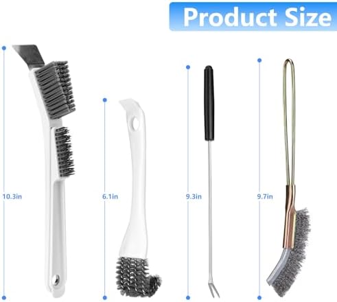 XANGNIER Bird Cage Cleaner Brush Kit Accessories,4 Pcs
