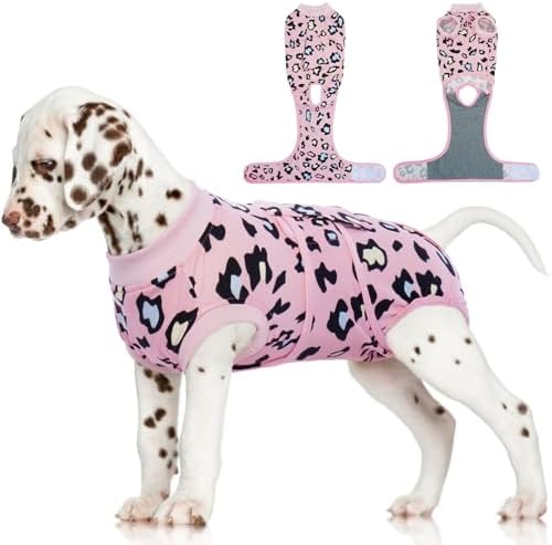 FUAMEY Dog Recovery Suit, Soft Surgical Suit for Dogs Onesie for Surgery