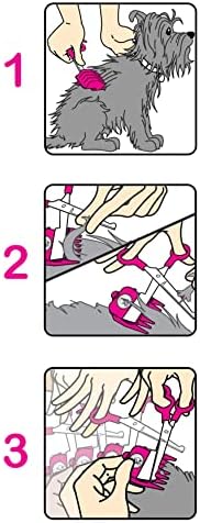 Silent Clipper with Tiny Trim Scissor Package, Pink