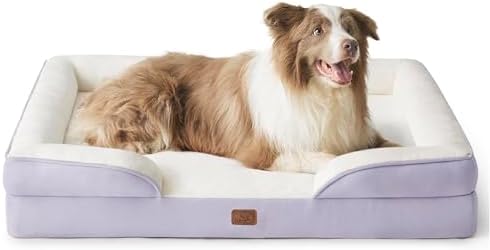 Bedsure Orthopedic Dog Beds Large Sized Dog with Removable Washable Cover