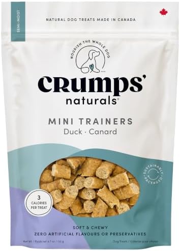 Crumps' Naturals Mini Trainers Semi-Moist Duck 4.7oz