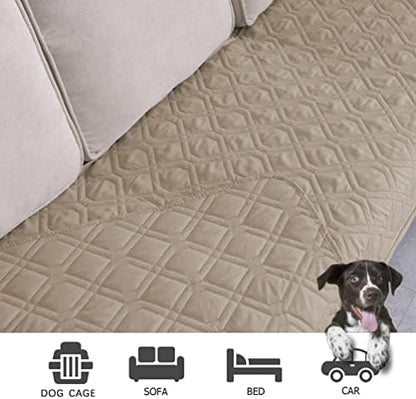 Ameritex Waterproof Dog Bed Blankets Cover for Bed Couch Sofa Reversible