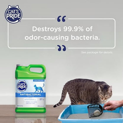 Cat's Pride Antibacterial Litter, Odor-Eliminating Scented 12lb