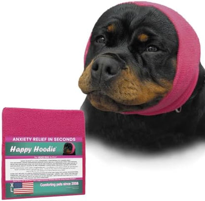 Happy Hoodie The Original Dog & Cat Calming Band for Noise & Anxiety Relief