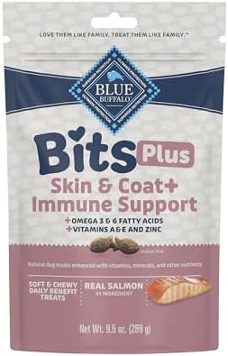 Blue Buffalo Bits Plus Salmon Dog Treats, 9.5 oz