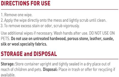 Nature’s Miracle Litter Box Scrubbing Wipes 30Ct (Pack of 2)