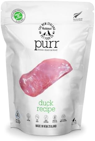 The New Zealand Natural Pet Food Co. Purr Duck Freeze Dried Recipe