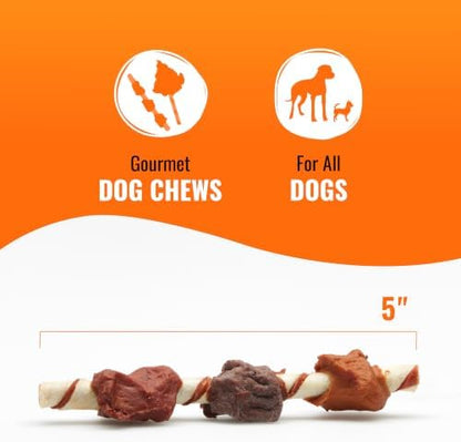 Good 'n' Fun Kabobs Long-Lasting Dog Treat Made With Real Protein, 48 oz