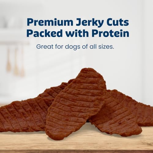 Blue Buffalo True Chews Premium Jerky Cuts Steak Dog Treats, 30 oz