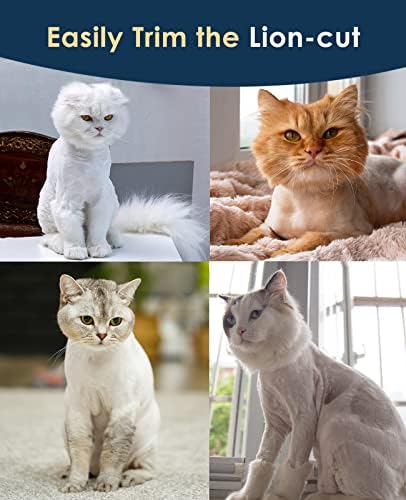oneisall Quiet Cat Clippers for Matted Hair & Long Hair, Cat Shaver