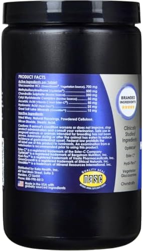 KALA HEALTH PeakTails Vet-Formulated Hip & Joint Plus HA for Dogs, 150 Ct