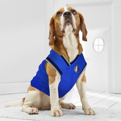 Pets First NBA DALLAS MAVERICKS DOG Jersey, Medium - Tank Top Basketball Pet Jersey