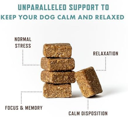 Rocco & Roxie Calming Chews for Dogs, Melatonin & Valerian, 60ct