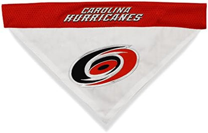 NHL CAROLINA HURRICANES BANDANA for DOGS & CATS, Large/X-Large. - Cute & Stylish Bandana! The Perfect HOCKEY FAN Scarf Bandana, great for Birthdays or any Party!