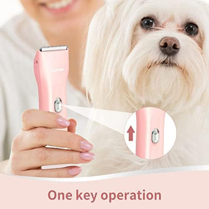 Dog Cat Home Hair Waterproof Clipper Portable Pet Shaver
