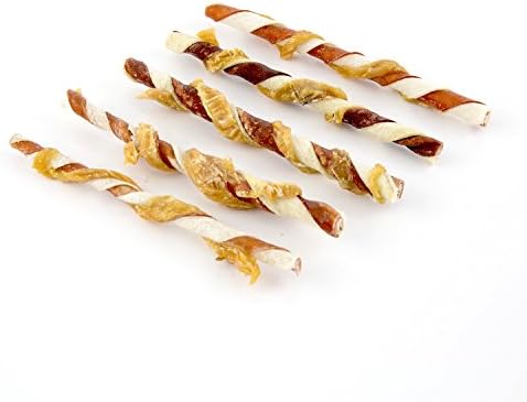 Good 'n' Fun Twists Long-Lasting Dog Treat Made With Real Protein, 35 Count
