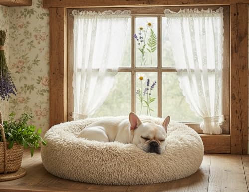 The Dog’s Bed Calming Donut Dog Bed, with Removable Zip Cover