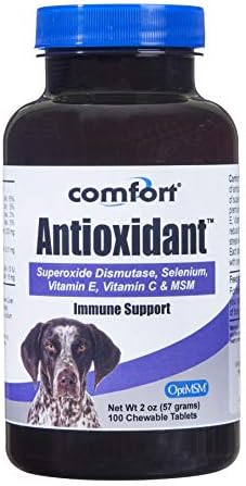 Kala Health Comfort Antioxidant Supplement for Dogs, 100 Count