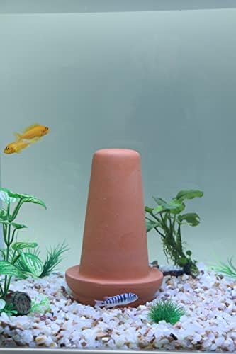 AQUA KT Discus Fish Breeding Cone Cave Spawning Slates for Aquarium Decor