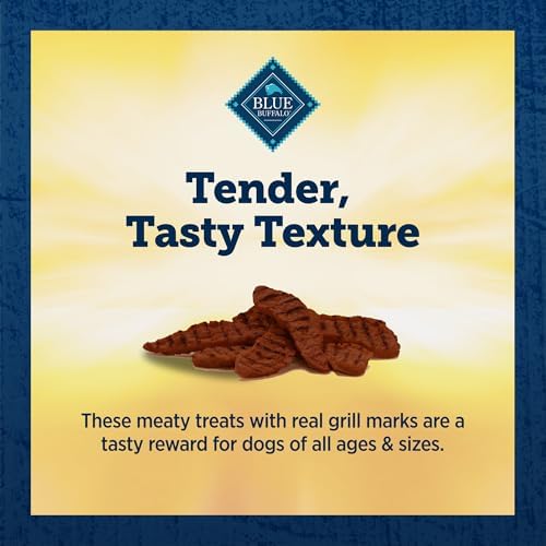 Blue Buffalo True Chews Premium Grillers Steak Dog Treats, 10 oz