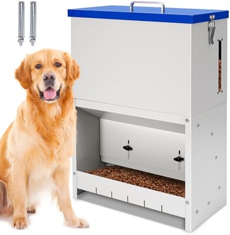 22lbs Gravity Dog Feeder - Automatic Dog Feeder Large Breed