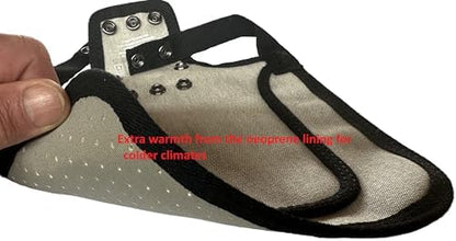 DOWN UNDER OUTDOORS 2 Medium-Large Chicken Saddles (Insulated Light Gray)