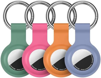 Compatible for AirTag Holder Keychain for Apple Air Tag 1st&2nd Generation